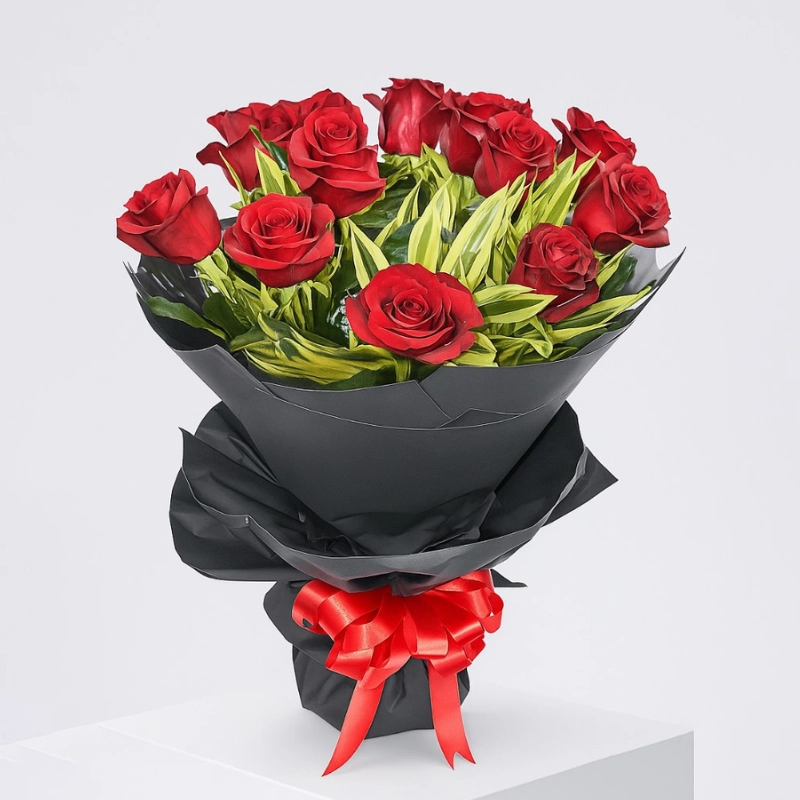 Gorgeous Red Roses Bouquet